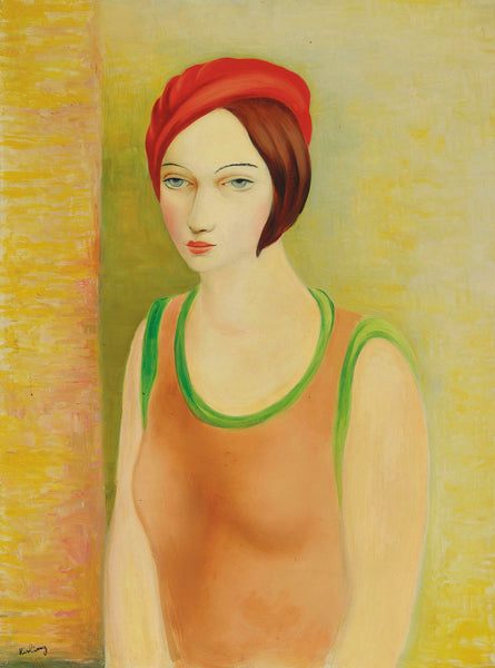 Woman In Orange Portrait (1926), Reproduction