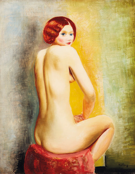 Small Seated Nude From the Back (1920), Reproduction