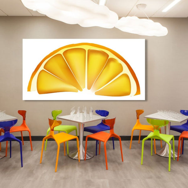 Orange Slice, Digital Art