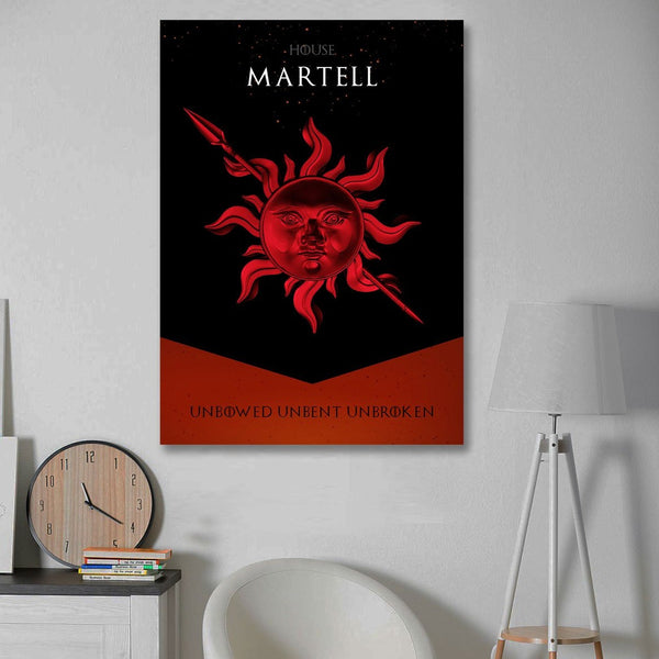 House Martell – Unbowed Unbent Unbroken, Great Houses Game Of Thrones