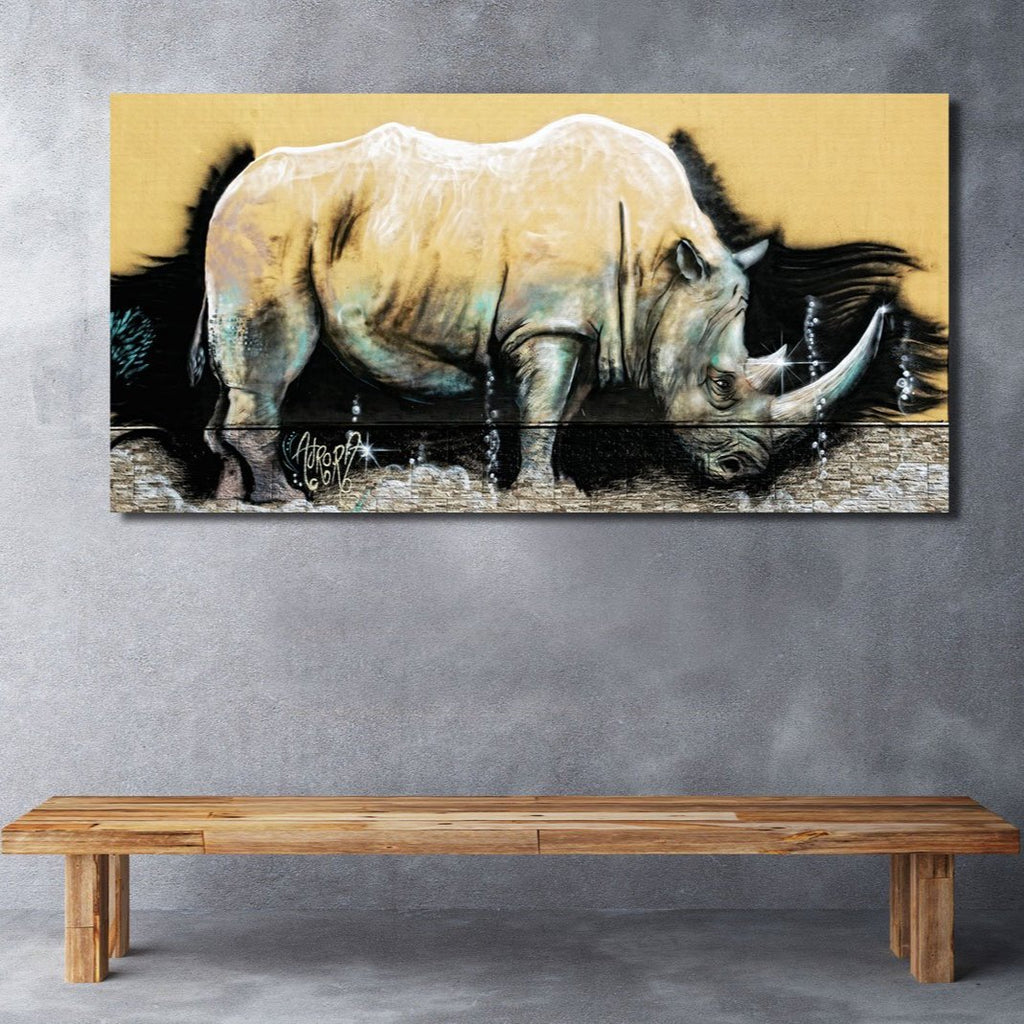 Rhinoceros Unicorn, Street Art